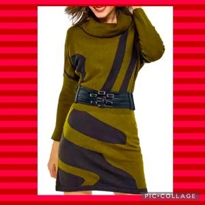 Knit sweater dress S